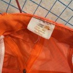 Neon Orange Snapback Hat for Hunting Adventures