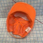 Neon Orange Snapback Hat for Hunting Adventures