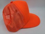 Blaze Safety Orange Mesh Trucker Snapback Cap