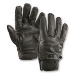 Lightweight Black and Tan Shooting Gloves