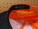 Blaze Orange Adjustable Hunting Snapback Hat
