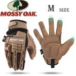 Mossy Oak Tactical Touchscreen Gloves for Shooting