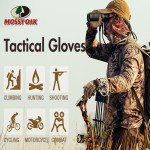 Mossy Oak Tactical Touchscreen Gloves for Shooting
