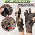 Lightweight Full Finger Camouflage Hunting Gloves