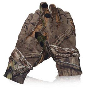 Lightweight Camouflage Hunting Gloves with Touchscreen