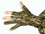 Mossy Oak Fingerless Camo Hunting Gloves
