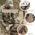 Lightweight Camouflage Hunting Gloves with Touchscreen