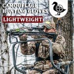 Camo Fingerless Hunting Gloves for Men & Women