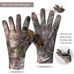 EAmber Camouflage Hunting Gloves - Full Finger/Fingerless