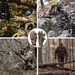 Lightweight Camouflage Hunting Gloves with Touchscreen