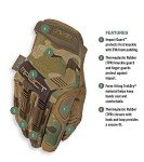 M-Pact Tactical Gloves - Touchscreen & Impact Protection