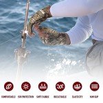 Camo Fingerless Hunting Gloves for Men & Women