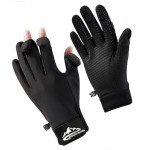 Versatile Ice Fishing and Hunting Gloves (Black)