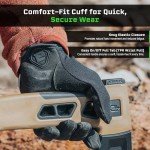 High Dexterity Tactical Gloves - Woodland Camo