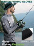 Versatile Ice Fishing and Hunting Gloves (Black)