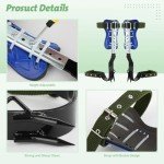 Adjustable Tree Climbing Spikes with Safety Belt