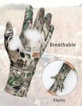 Lightweight Camouflage Hunting Gloves for All Sizes