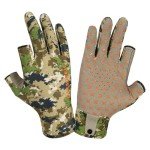 BASSDASH Fingerless Camo Hunting Gloves for All
