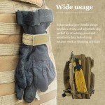 Adjustable Tactical Glove Holder Strap with Clips