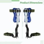 Adjustable Tree Climbing Spikes with Safety Belt