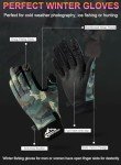 Versatile Ice Fishing and Hunting Gloves (Black)