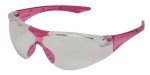 Youth Shooting Glasses with Pink Temples - Ballistic