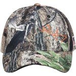 EDTREK Elite Youth Camo and Blaze Orange Hat
