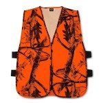 High-Visibility Orange Camo Hunting Vest for All