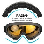 4-Pack Off-Road Goggles with Breathable Bandanas