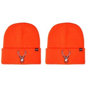 Blaze Orange Hunting Hat - High-Visibility 2 Pack