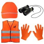 Yewong Kids Blaze Orange Hunting Safety Set