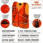 High-Visibility Camo Orange Hunting Vest for Everyone
