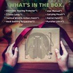 PROHEAR Electronic Hearing Protection Muffs for Hunting