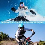 SINGARO 2-Pack Windproof Dirt Bike Goggles