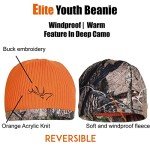 EDTREK Youth Reversible Winter Hunting Beanie Hat