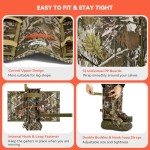 Snake Gaiters for Hunting and Hiking - Camo