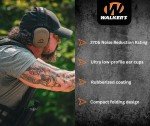 Walker's Razor Slim Passive Earmuff - Flat Dark Earth