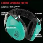 HEARMOR Teal 3-in-1 Shooting Ear and Eye Safety Set