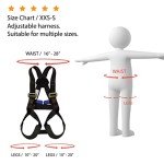 Kids Heavy Duty Full Body Climbing Harness
