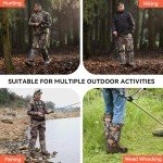 Snake Gaiters for Hunting and Hiking - Camo