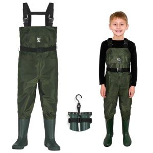 TIDEWE Waterproof Kids Chest Waders for Fishing
