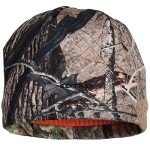 Waterproof Windproof Camo Beanie - Blaze Orange