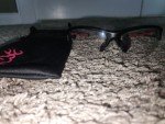 Browning Pink & Black Eye Protection for Hunters