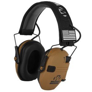 Walker's Slim Electronic Muff Patriot Hearing Protection
