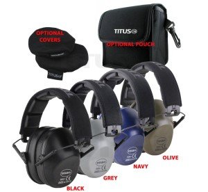 TITUS 2 Low Pro Ear Protection Shooting Glasses