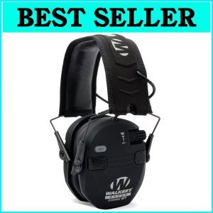 Bluetooth Noise-Canceling Walker's Earmuffs for Shooting