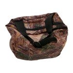 Camo Hunting Gear Set: Hat, Face Net, Bag