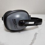 Adjustable 25dB Ear Protection Muffs - Gray/Black