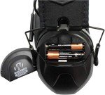 Razor Slim Black Patriot Earmuffs - Hearing Protection