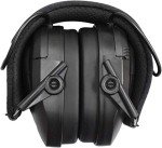 Razor Slim Black Patriot Earmuffs - Hearing Protection